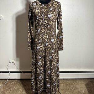 Long sleeve long dress from loft